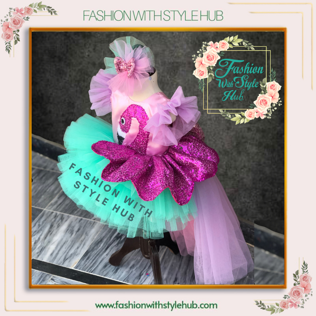 Flamingo Tail Frock