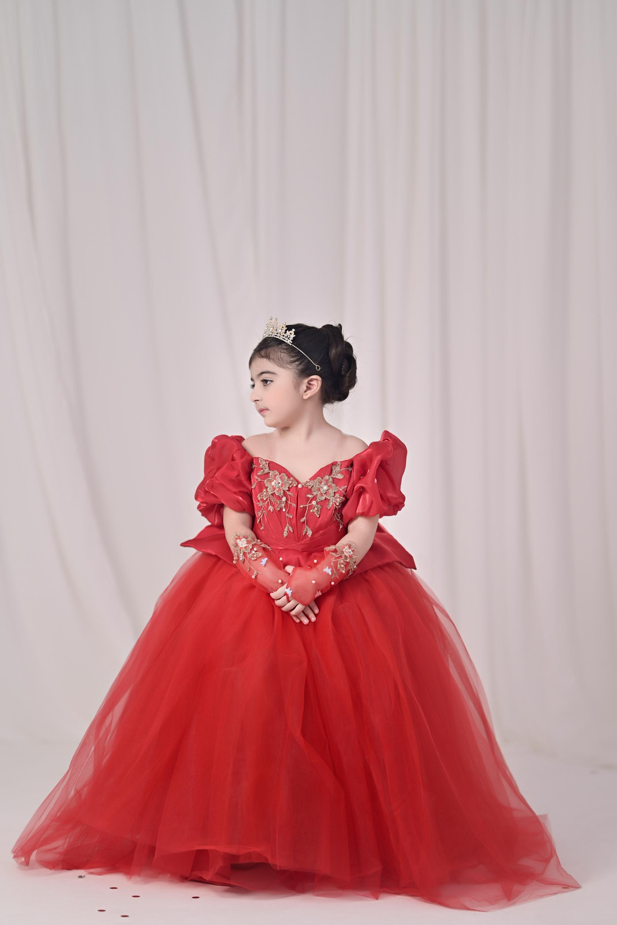 Red Garnet Fairy Frock