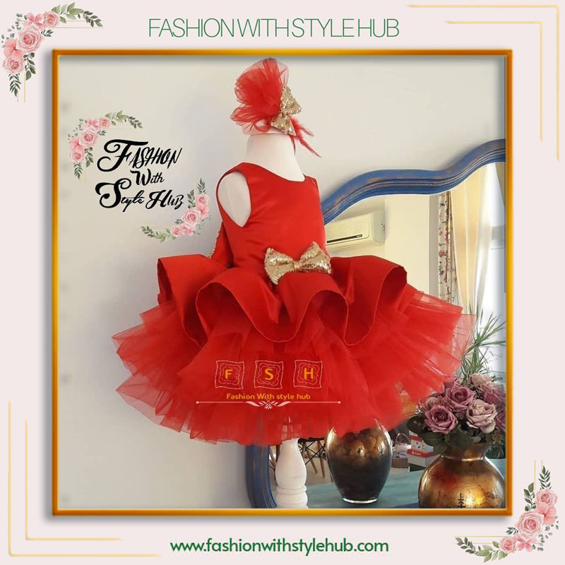 Red Tutu Frock
