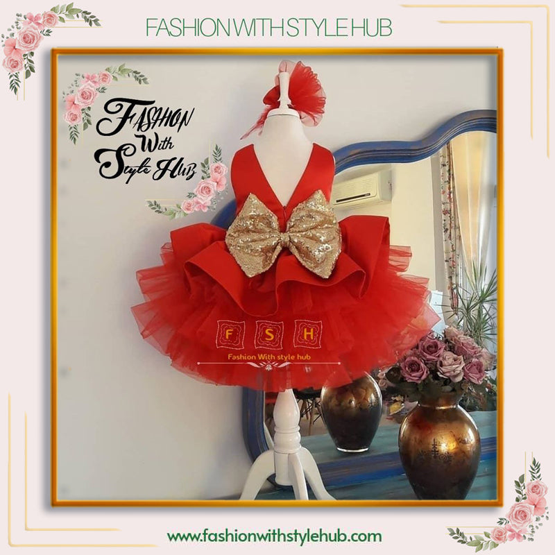 Red Tutu Frock